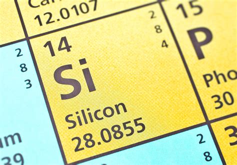 silicon atom|Silicon Facts (Atomic Number 14 or Si) .